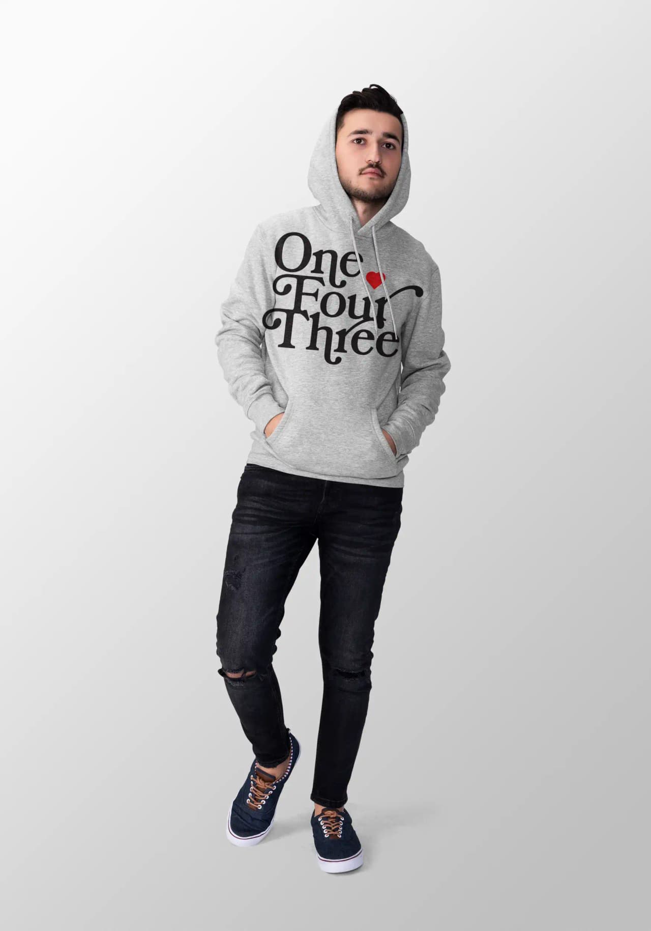 Love Language Zip Hoodie — view 1