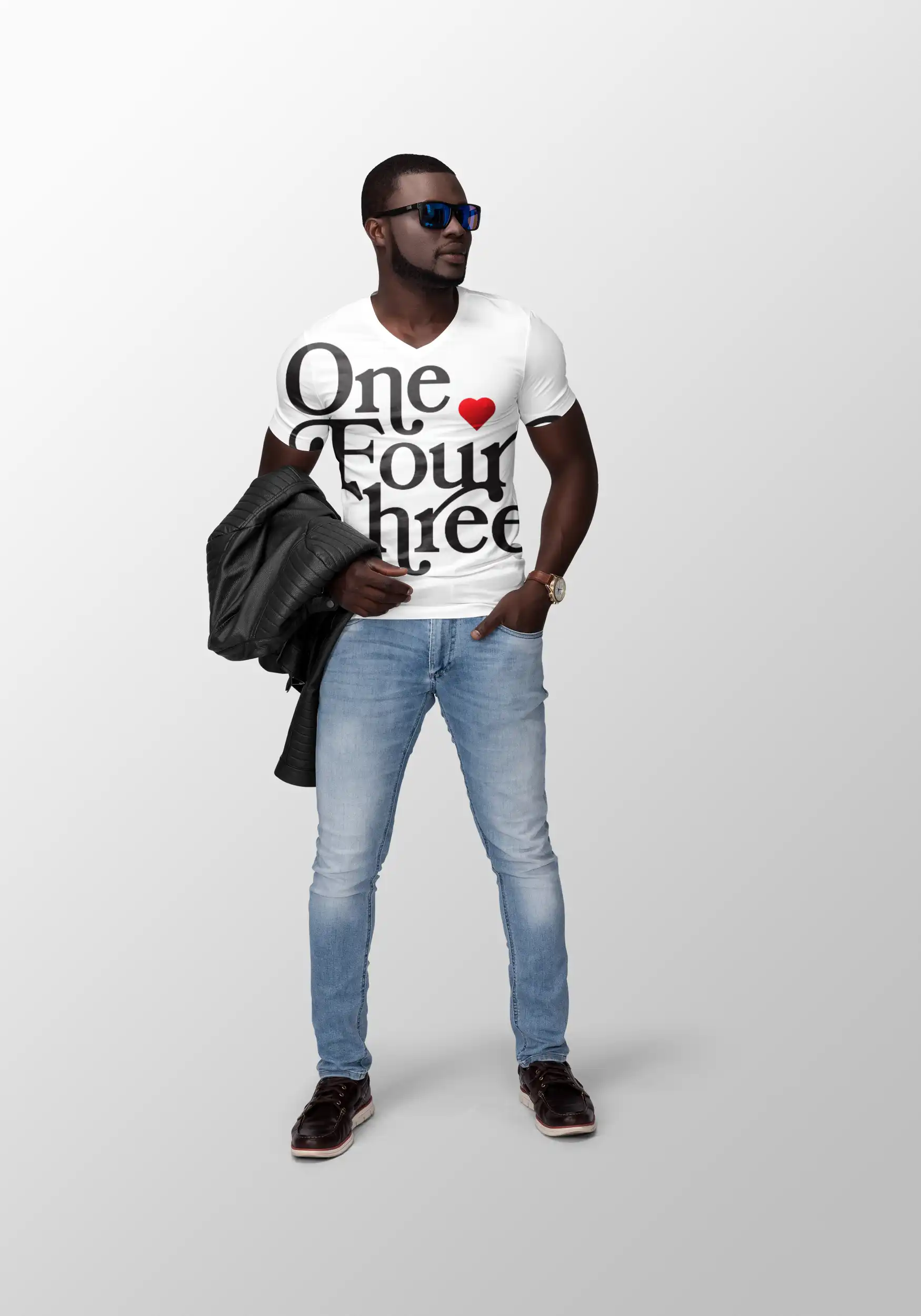 143 V-Neck Tee — view 1